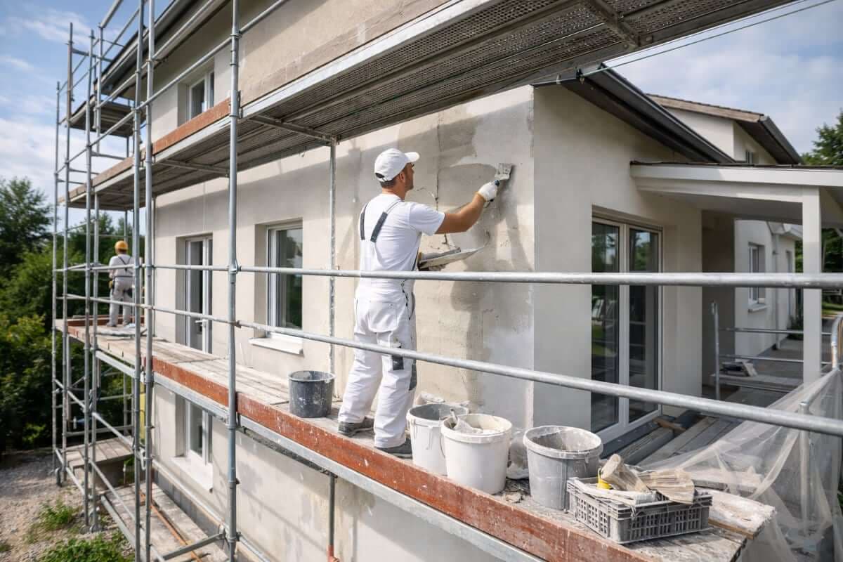 Fassadenarbeiten Rosenheim Malerbetrieb Wagenstetter